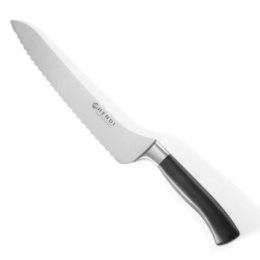 Profesjonalny nóż do pieczywa wygięty kuty ze stali Profi Line 215 mm - Hendi 844281