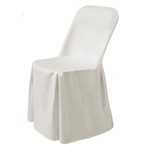 Pokrowiec nakrycie na krzesło Excellent tkanina Poly-Jersey biały - Hendi 813096