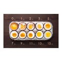 Jajowar urządzenie do gotowania 8 jajek 2600W 30 - 110deg;C + 4x podstawka do jajek