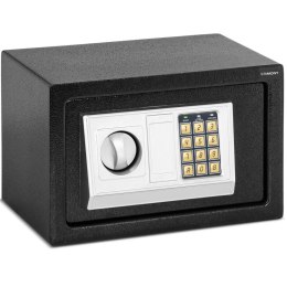 Sejf domowy elektroniczny skrytka na szyfr i klucz 31x20x20 cm