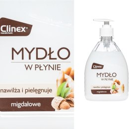 Mydło w płynie do rąk nawilżające zapach migdałowy CLINEX Liquid Soap 500ML