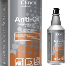 Płyn do mycia silnie zaolejonych podłóg posadzek CLINEX Anti-Oil 1L