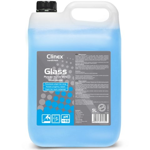 Profesjonalny płyn do mycia szyb luster szkła bez smug i zacieków CLINEX Glass 5L