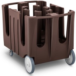 Wózek dyspenser do transportu talerzy z pokrowcem śr. 12-33cm do 400 szt.