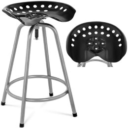 Hoker taboret stołek barowy industrialny 714-188 mm do 150 kg