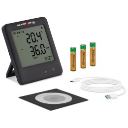 Termohigrometr rejestrator temperatury i wilgotności -30 do 60C Mikro USB LCD IP54