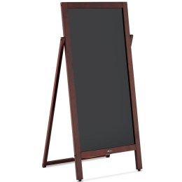 Stojak tablica potykacz reklamowy informacyjny magnetyczny z możliwością pisania 45 x 102.5 cm czarna