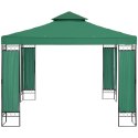 Pawilon ogrodowy altana namiot składany 3 x 3 x 2.6 m zielony