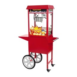 Mobilna maszyna do popcornu z wózkiem na kółkach