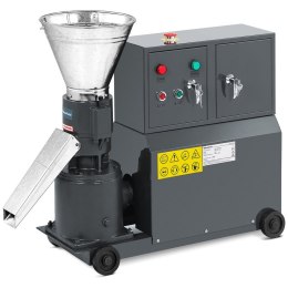 Peleciarka granulator maszyna do pelletu trocin paszy mobilna 3 kW 400 V 100 kg/h śr. 120 mm