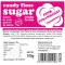 Kolorowy cukier do waty cukrowej różowy o smaku truskawkowym - saszetka 100g