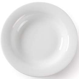 Talerz głęboki do zupy OPTIMA biała porcelana śr. 220mm zestaw 12szt. - Hendi 770863