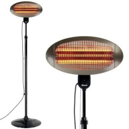Lampa grzewcza promiennik ciepła stojący tarasowy 7m 2kW 2000D