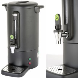 Zaparzacz perkolator do kawy z niekapiącym kranikiem czarny Concept Line 7 l - Hendi 211472