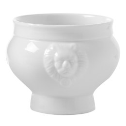 Miska na zupę LIONHEAD biała porcelana 125ml - Hendi 784778