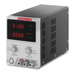 Zasilacz laboratoryjny 0-30VDC 0-5A USB / RS232 + CD S-LS-29
