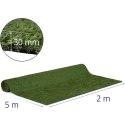 Sztuczna trawa na taras balkon miękka 30 mm 14/10 cm 200 x 500 cm