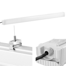 Lampa oprawa LED wodoodporna hermetyczna do magazynu fabryki IP65 8800 lm 150 cm 80 W