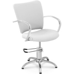 Krzesło fotel fryzjerski kosmetyczny obrotowy Chester Grey szary