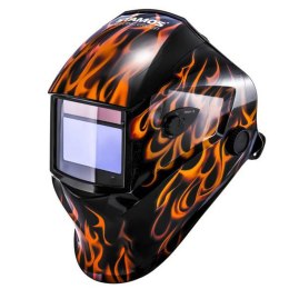 Maska przyłbica spawalnicza automatyczna samościemniająca z funkcją grind FIRESTARTER 500