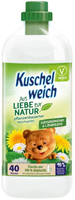 Kuschelweich Vegan Ganseblumchen & Lowenzahn Płyn do Płukania 1l DE