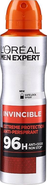 L'Oreal Invincible Man 96h Antitranspirant Spray 150 ml