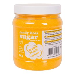 Kolorowy cukier do waty cukrowej żółty naturalny smak waty cukrowej 1kg