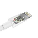 Kabel przewód MFI USB - Lightning 1.2m biały