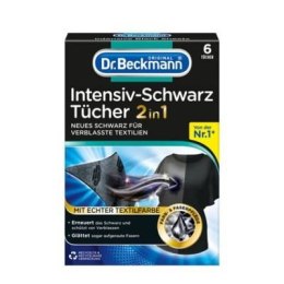 Dr. Beckmann Intensiv-Schwarz 2in1 Intensywna Czerń 6 szt.