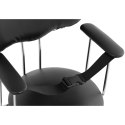 Fotel krzesło fryzjerskie dla dzieci BIRMINGHAM - czarne