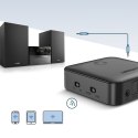 2w1 Nadajnik + odbiornik transmiter Bluetooth 5.0 do muzyki czarny