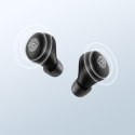 Bezprzewodowe słuchawki TWS Bluetooth 5.1 300mAh czarny