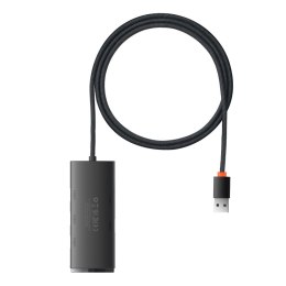 HUB adapter USB-A do 4xUSB-A 3.0 5Gb/s Lite Series czarny
