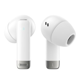 Słuchawki dokanałowe bezprzewodowe TWS Bluetooth 5.3 białe