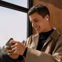 Słuchawki dokanałowe bezprzewodowe TWS Bluetooth 5.3 białe