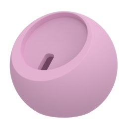 Uchwyt podstawka na ładowarkę indukcyjną stojak na telefon MagSafe różowy