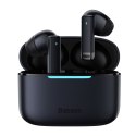 Słuchawki dokanałowe bezprzewodowe TWS Bluetooth 5.3 czarne