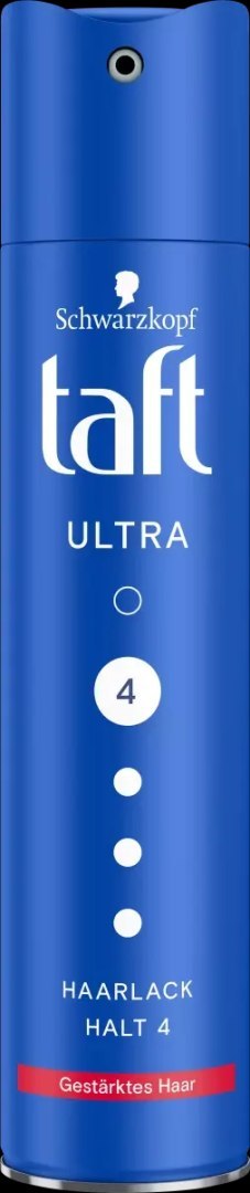 Taft Ultra 4 Lakier do Włosów 250 ml DE