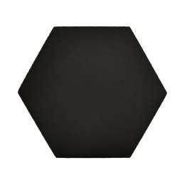 Heksagon czarny grubość 2,5 cm