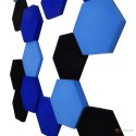 Heksagon czarny grubość 2,5 cm