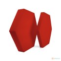 Heksagon intensywna czerwień grubość 3,5 cm
