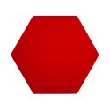 Heksagon intensywna czerwień grubość 4,5 cm