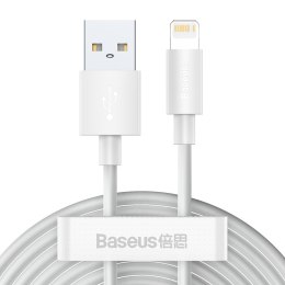 2x kabel USB Iphone Lightning szybkie ładowanie Power Delivery 1.5 m biały
