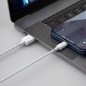 2x kabel USB Iphone Lightning szybkie ładowanie Power Delivery 1.5 m biały