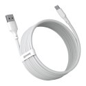2x kabel USB USB-C szybkie ładowanie Power Delivery Quick Charge 40 W 5 A 1.5 m biały