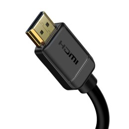 Kabel przewód HDMI 2.0 4K 60 Hz 3D HDR 18 Gbps 1 m czarny