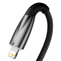 Glimmer Series kabel USB-A Iphone Lightning 480Mb-s 2.4A 2m czarny