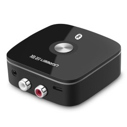 Odbiornik adapter audio Bluetooth 5.1 aptX 2RCA na 3.5 mm Mini Jack - czarny