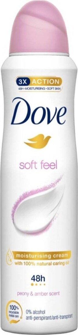Dove Soft Feel Anti-Transpirant-Spray 150 ml
