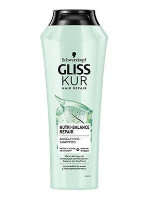 Gliss Kur Nutri-Balance Repair Szampon do Włosów 250 ml